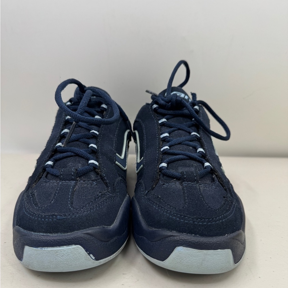 Vintage VANS Navy Blue Wesley Shoes Suede Skateboarding Women's Size 8 2000s - Picture 2 of 8
